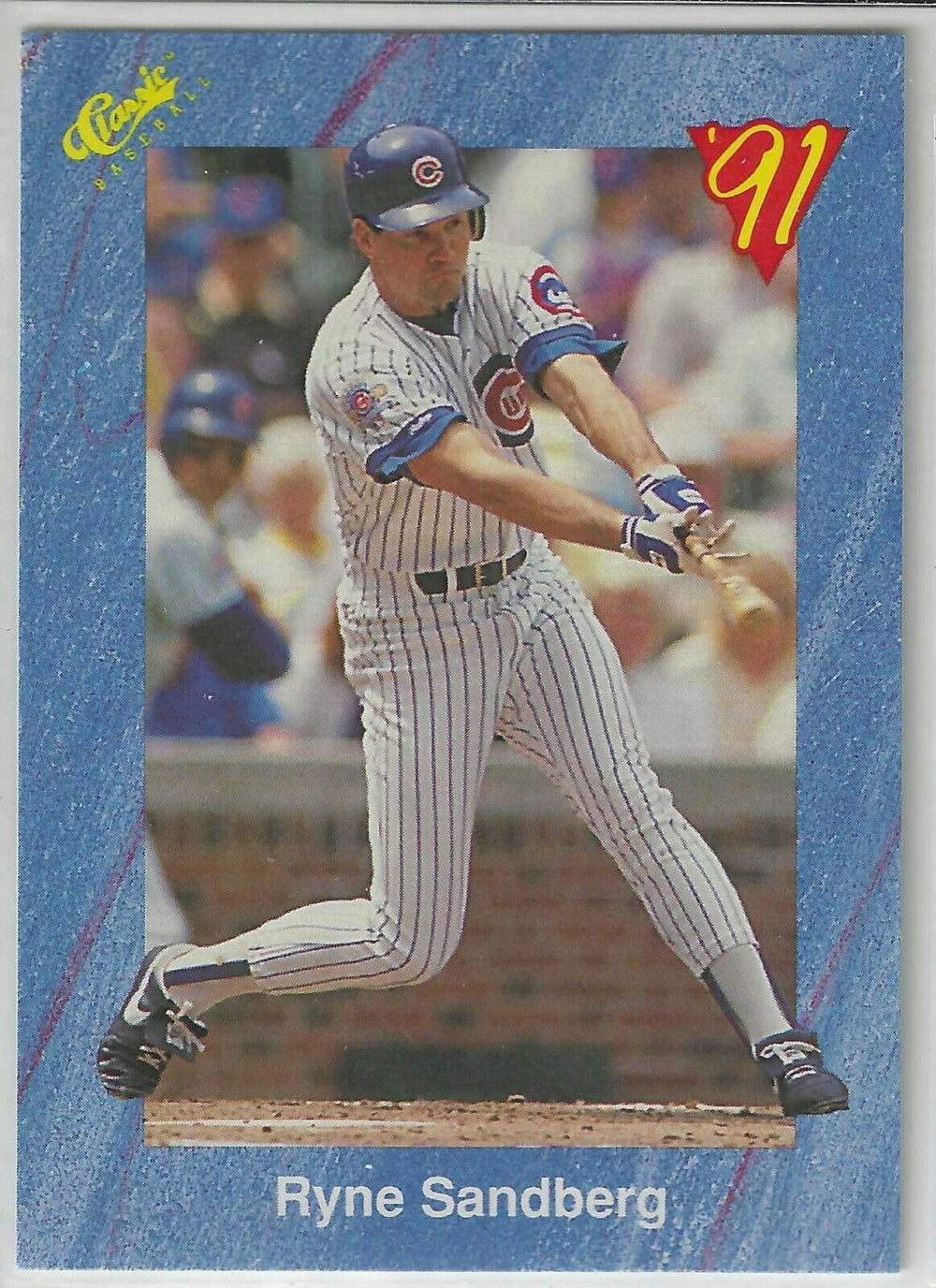 Ryne Sandberg 1991 Classic Series Mint Card #T29