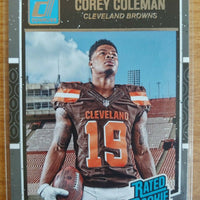 Corey Coleman 2016 Donruss Rated Rookie Series Mint ROOKIE Card #361