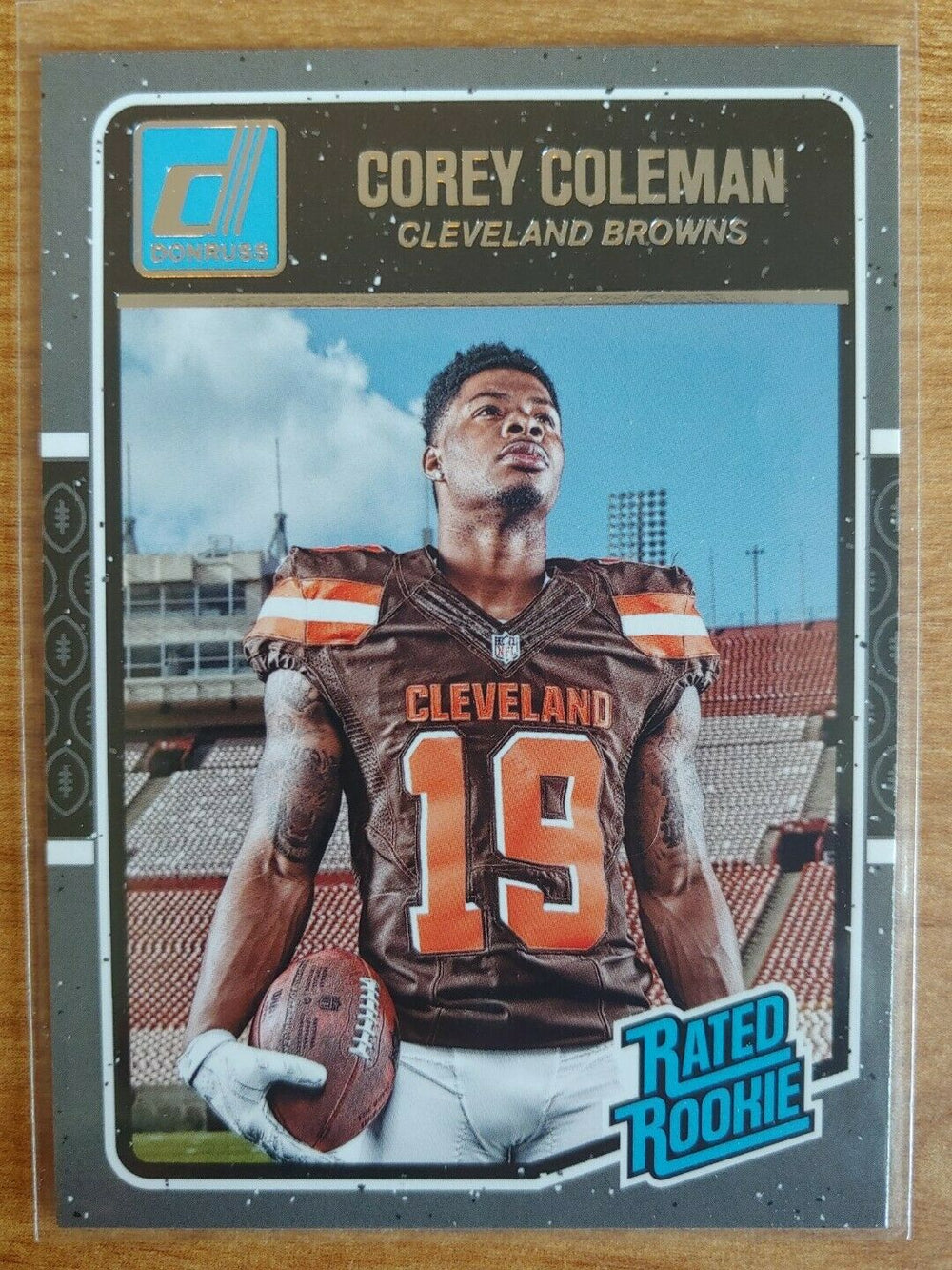 Corey Coleman 2016 Donruss Rated Rookie Series Mint ROOKIE Card #361