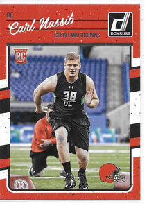 Carl Nassib 2016 Donruss Series Mint ROOKIE Card #307