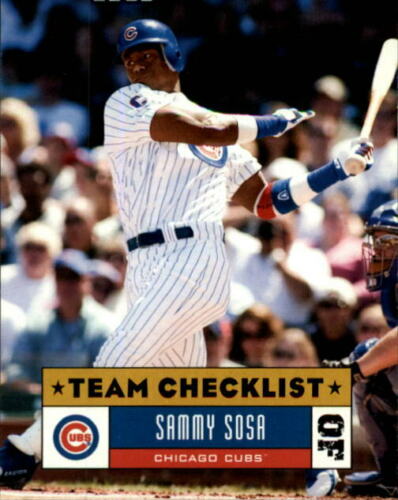 Sammy Sosa 2005 Donruss Checklist Series Mint Card #376