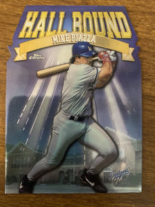 Mike Piazza 1998 Topps Chrome Hall Bound Series Mint Card #HB13