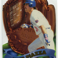 Mike Piazza 1998 Pacific Paramount Fielder's Choice Series Mint Card #10