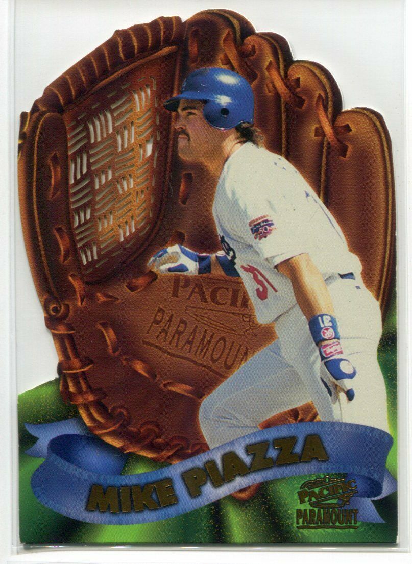 Mike Piazza 1998 Pacific Paramount Fielder's Choice Series Mint Card #10