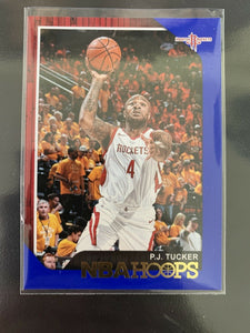 PJ Tucker 2018 2019 Panini NBA Hoops Blue Parallel Series Mint Card #151