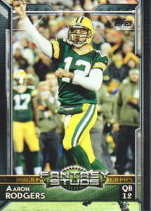 Aaron Rodgers 2015 Topps Mint Card #309