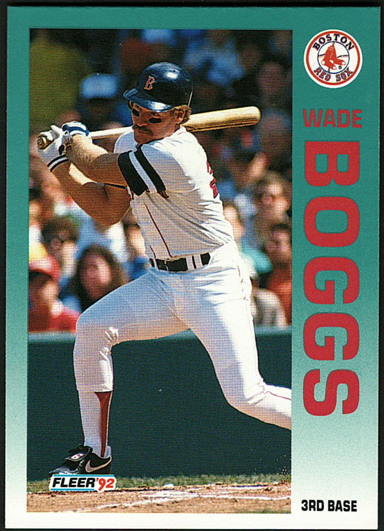 Wade Boggs 1992 Fleer Series Mint Card #32