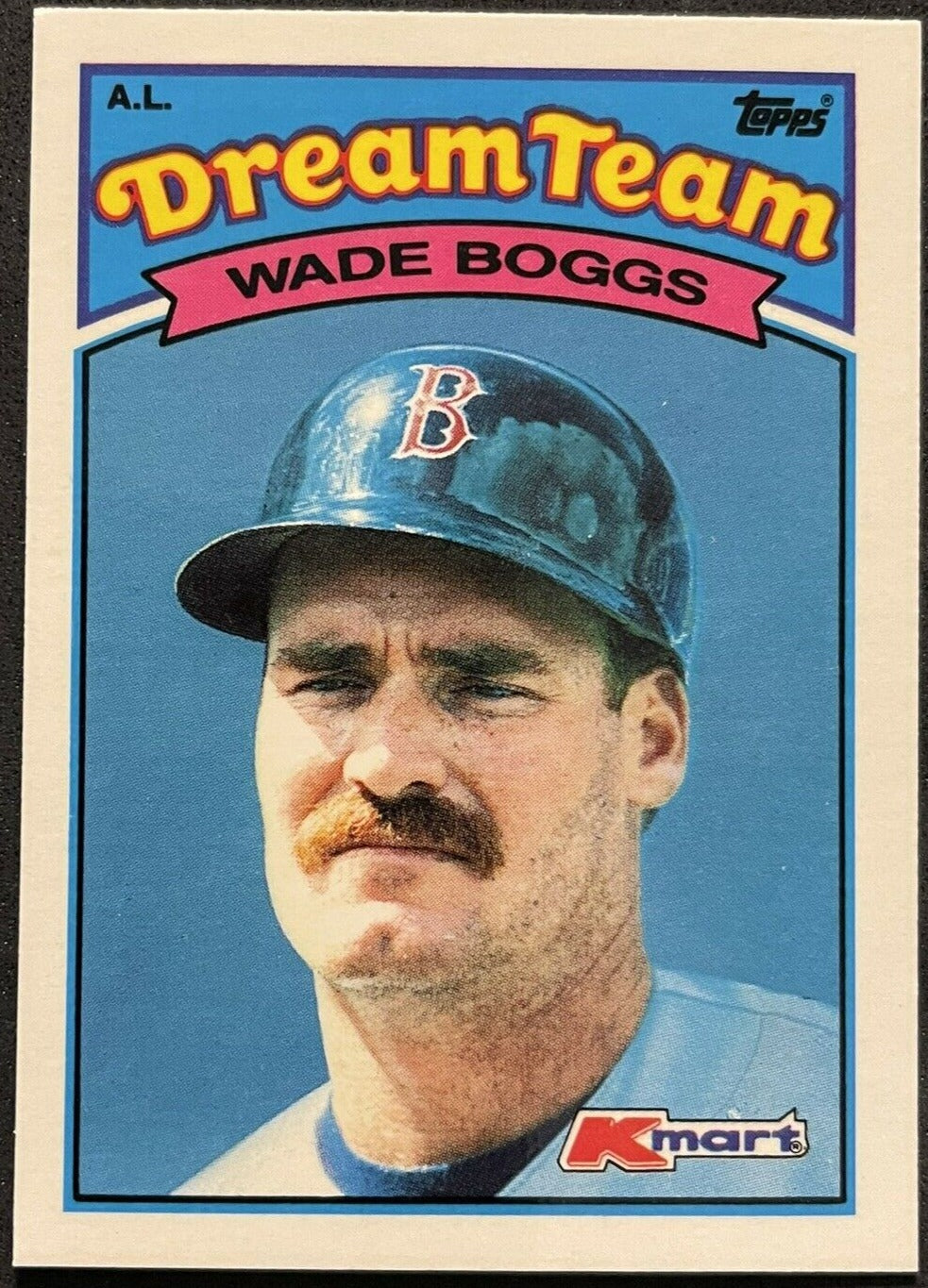 wade boggs rookie card topps excellent condition