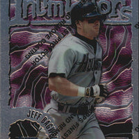 Jeff Bagwell 1996 Topps Finest Intimidator Series Mint Card  #161