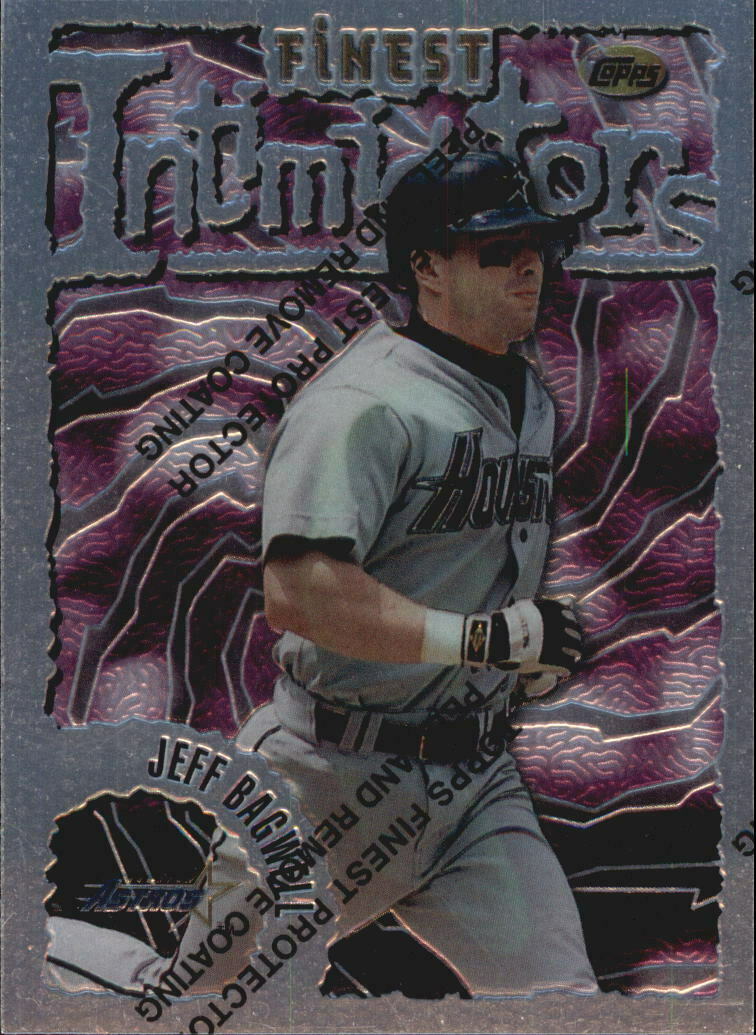 Jeff Bagwell 1996 Topps Finest Intimidator Series Mint Card  #161