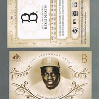 Jackie Robinson 2005 Upper Deck UD SP Legendary Cuts Series Mint Card #36