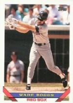 Wade Boggs 1993 Topps Micro Series Mint Card #390