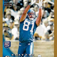 Golden Tate 2010 Topps GOLD Series Mint ROOKIE Card #398 SERIAL #713/2010