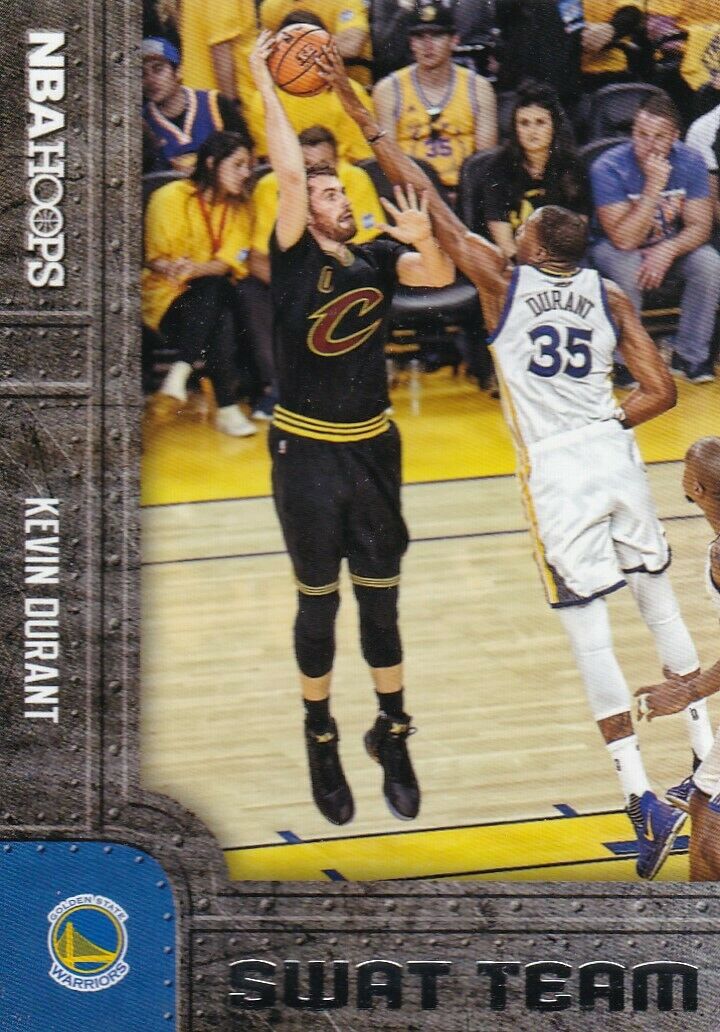 Kevin Durant 2017 2018 NBA Hoops Swat Team Series Mint Card #9