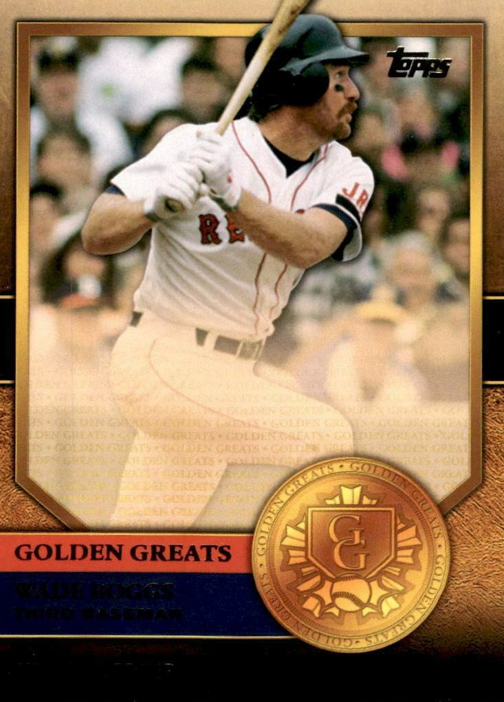 Wade Boggs 2012 Topps Golden Greats Series Mint Card GG-97