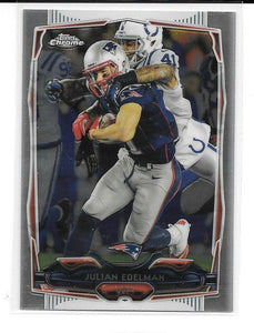 Julian Edelman 2014 Topps Chrome Series Mint Card #105