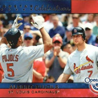2011 Topps Opening Day Superstar Celebrations Insert Set with Jeter, Pujols, Ichiro+ (missing A Rod)