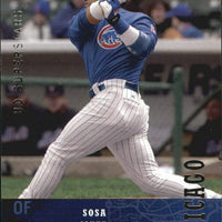 Sammy Sosa 2002 2003 Upper Deck UD SuperStars Multi-Sport Series Mint Card #42