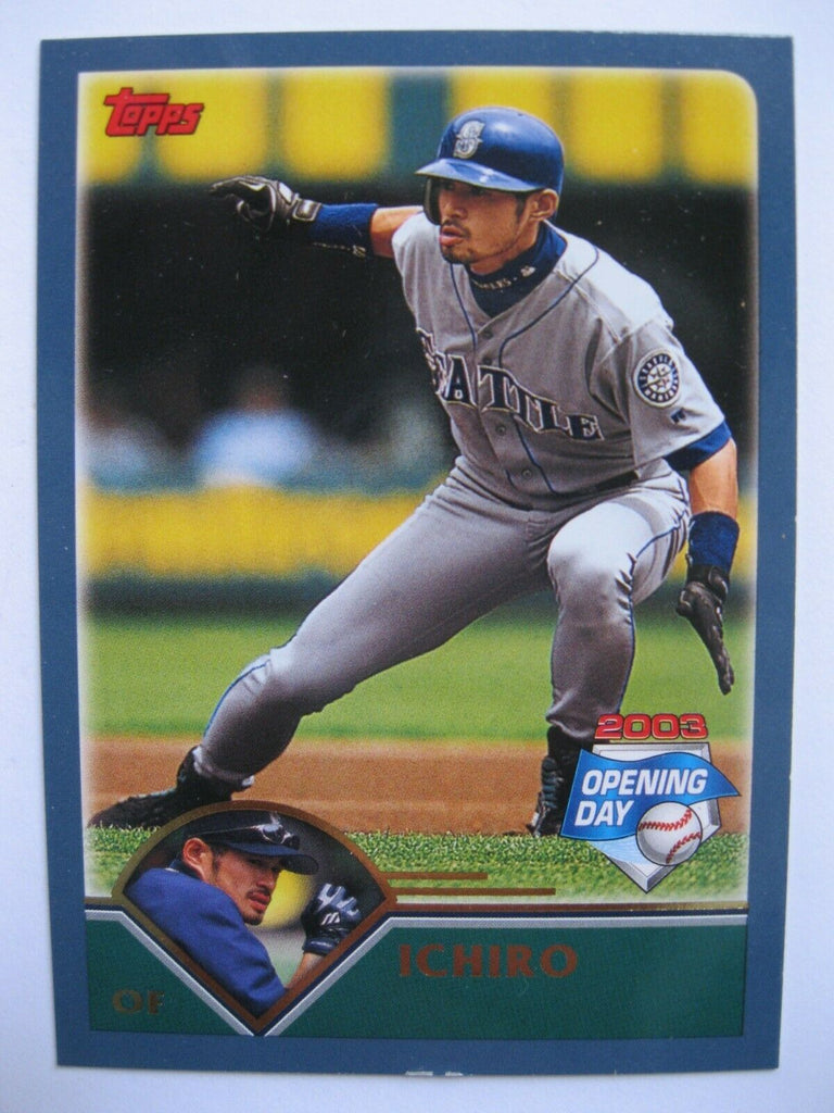ichiro suzuki baseball card