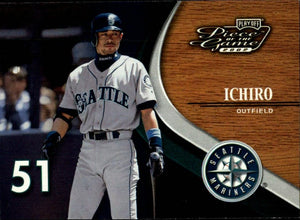 Ichiro Suzuki 2002 Playoff Piece of the Game Series Mint Card #3