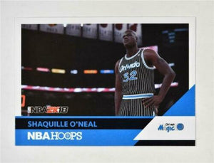 Shaquille O'Neal 2017 2018 NBA Hoops NBA 2K18 Series Mint Card #23