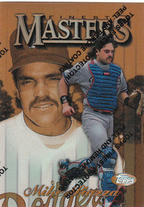 Mike Piazza 1997 Topps Finest Masters REFRACTOR Series Mint Card #50