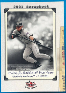 Ichiro Suzuki 2002 Fleer Triple Crown Series Mint Card  #245