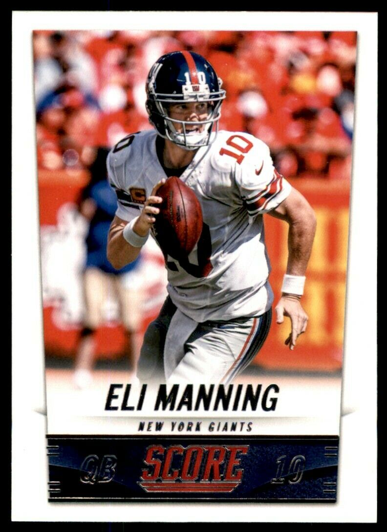 Eli Manning 2014 Score Series Mint Card #143