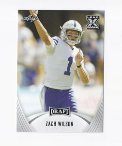 Zach Wilson 2021 Leaf Draft ROOKIE Card #3