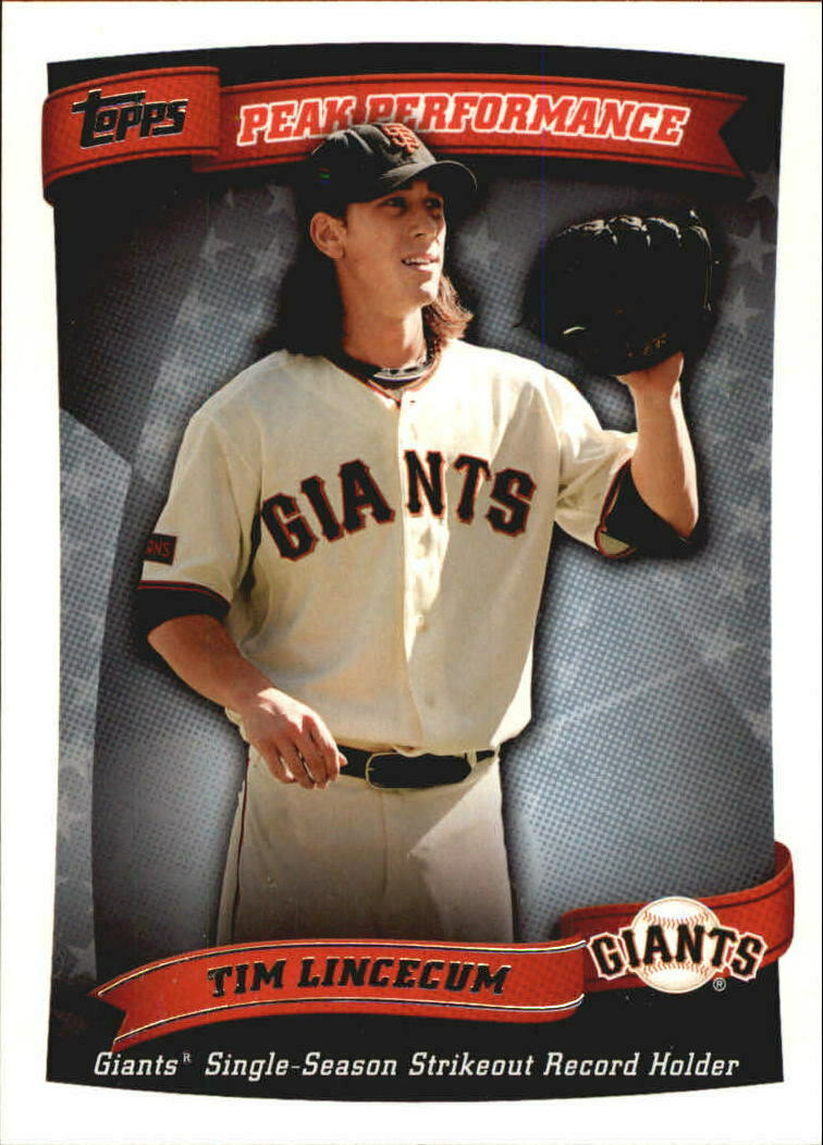 Tim Lincecum Jersey Sticker | Poster