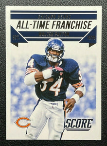Walter Payton 2015 Score All-Time Franchise Series Mint Card #1