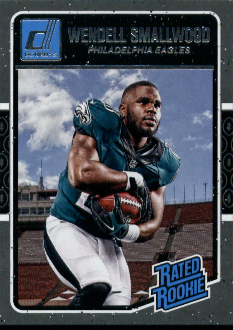 Wendell Smallwood 2016 Donruss Rated Rookie Series Mint ROOKIE Card #399