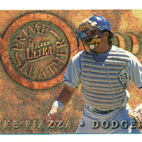 Mike Piazza 1996 Fleer Ultra Prime Leather Series Mint Card #10