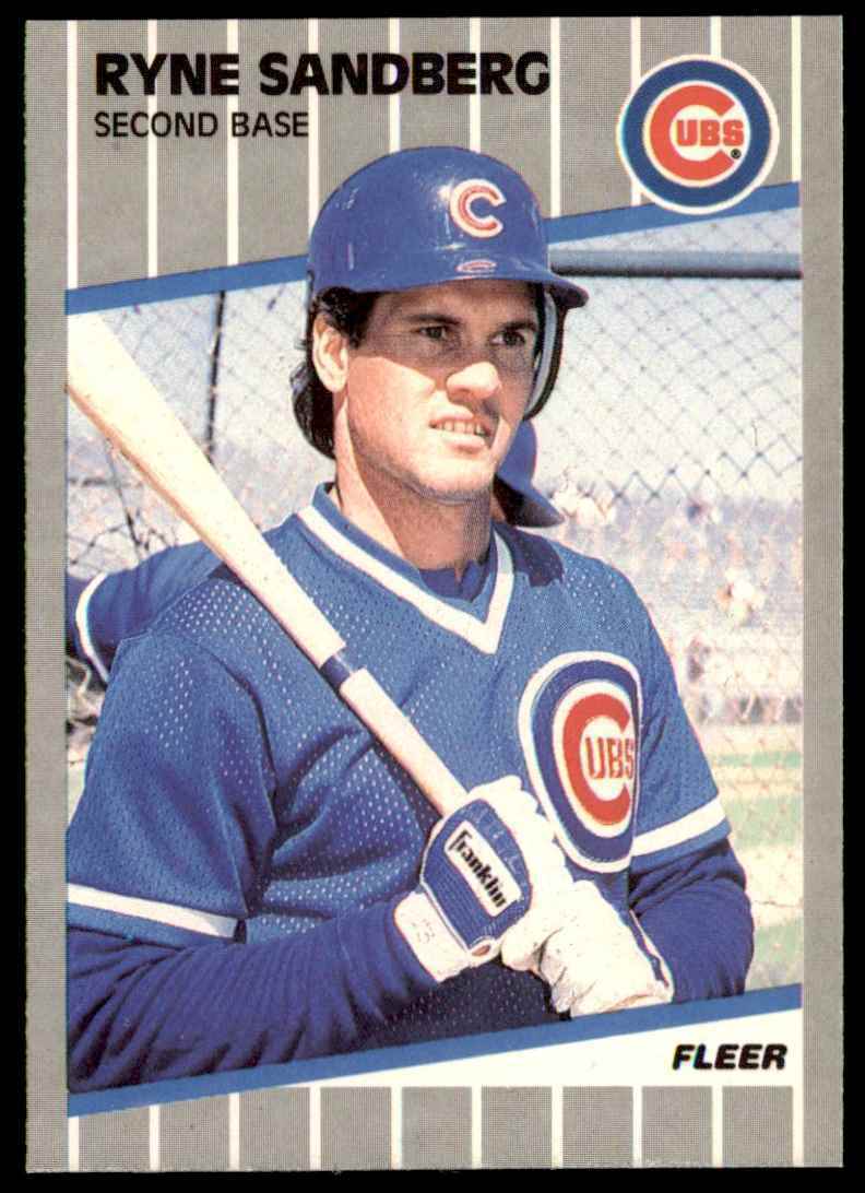 Ryne Sandberg 1989 Donruss Series Mint Card #105