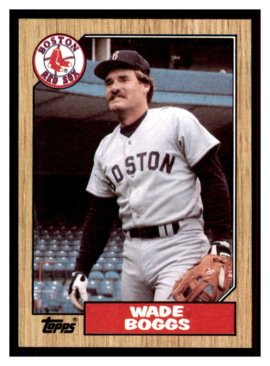 Wade Boggs 1987 Topps Series Mint Card #150