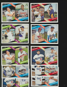 2015 Topps Heritage Baseball "Then and Now"  Insert Set with Clayton Kershaw, Sandy Koufax, Willie Mays plus