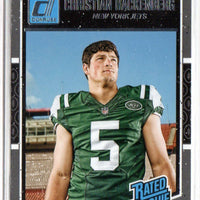 Christian Hackenberg  2016 Donruss Rated Rookie Series Mint ROOKIE Card #358