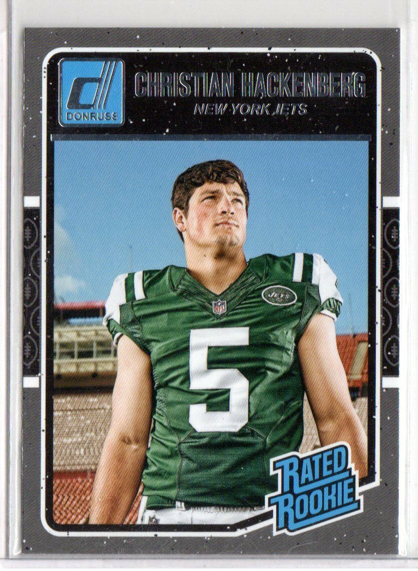 Christian Hackenberg  2016 Donruss Rated Rookie Series Mint ROOKIE Card #358