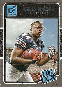 Jordan Howard 2016 Donruss Rated Rookie Series Mint ROOKIE Card #377