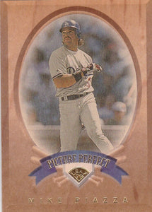 Mike Piazza 1996 Leaf Picture Perfect # 2872/5000 made Series Mint Card #10