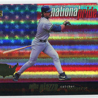 Mike Piazza 1998 Upper Deck National Pride Die Cut Series Mint Card #35