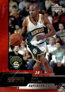 Ray Allen 2005 2006 Upper Deck ESPN Series Mint Card #80