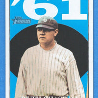 Babe Ruth 2010 Topps Heritage Chase 61 #BR10