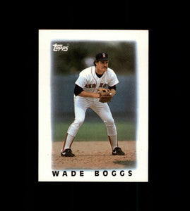 Wade Boggs 1986 Topps Mini Major League Leaders Series Mint Card #3