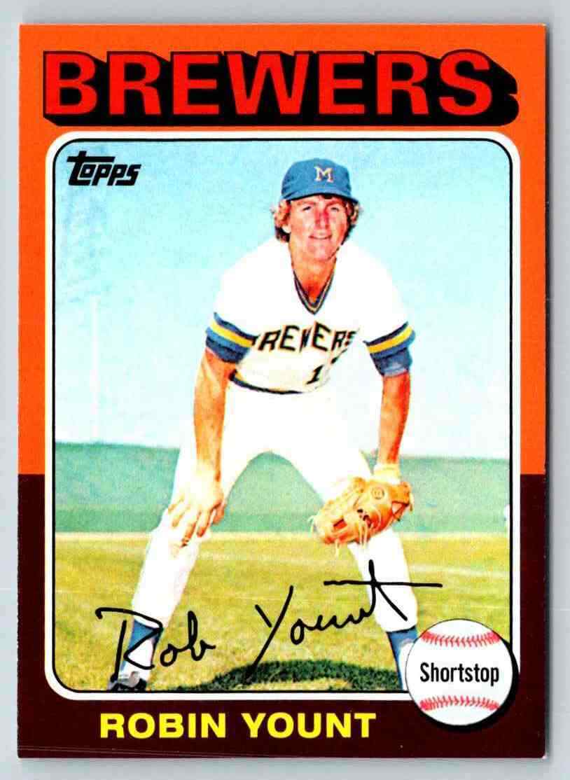 Robin Yount 2010 Topps The Cards Your Mom Threw Out Series Mint Card #CMT-24