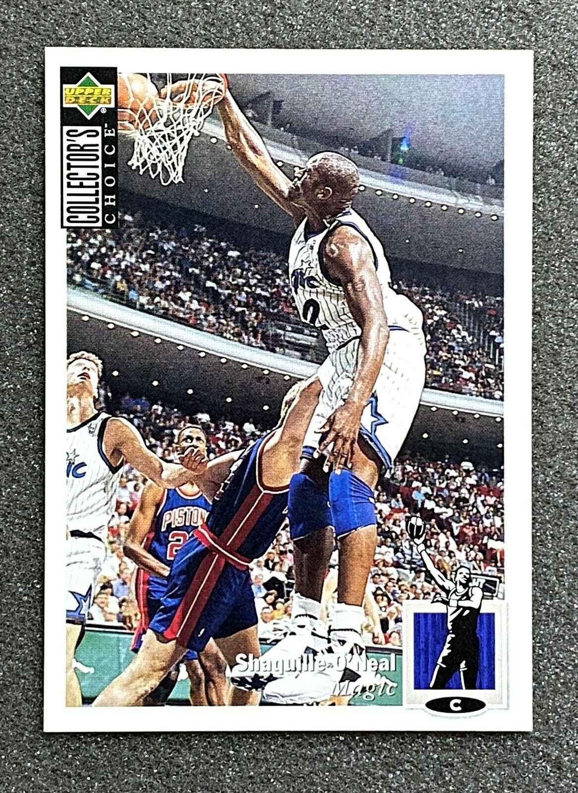 Starting Lineup 1995 NBA Shaquille O'Neal - Orlando Magic w/ collector card