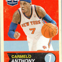 Carmelo Anthony 2011 2012 Panini Past & Present Series Mint Card #4