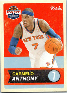 Carmelo Anthony 2011 2012 Panini Past & Present Series Mint Card #4