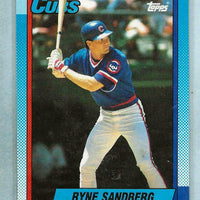 Ryne Sandberg 1990 Topps Series Mint Card #210