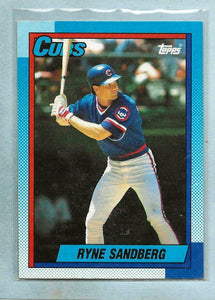 Ryne Sandberg 1990 Topps Series Mint Card #210